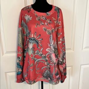 Floral Print Women's Sweatshirt